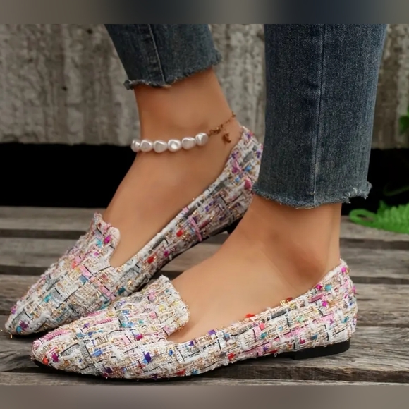 Tweed Women's Shoes Size 9 - Picture 2 of 7